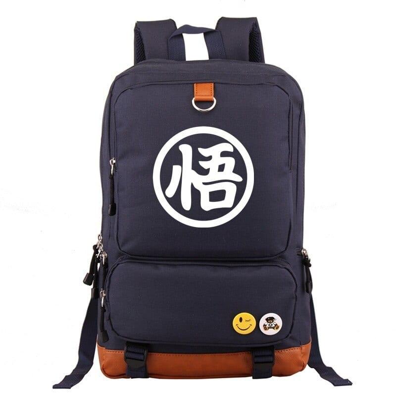 Dragon Ball Z Backpacks - Son Goku Kanji Symbol Oxford Backpack SAI0505 ...