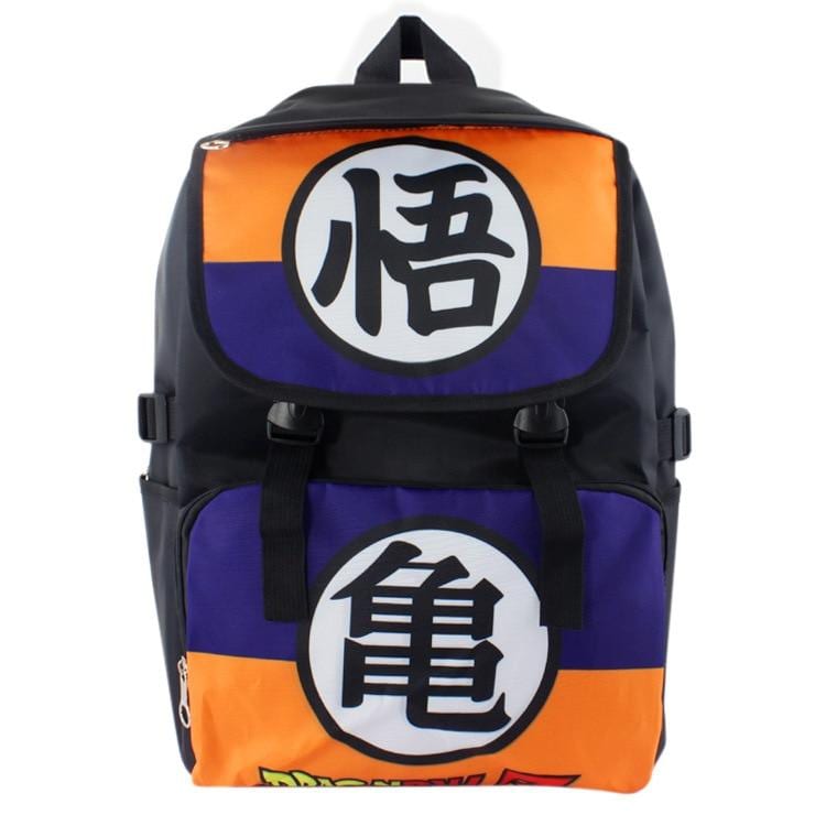 DBZ Son Goku & Master Roshi Kanji Symbol Travel Backpack