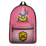 DBZ Patrick Spongebob Parody Fat Buu Babidi Cute Pink Backpack - Saiyan Stuff