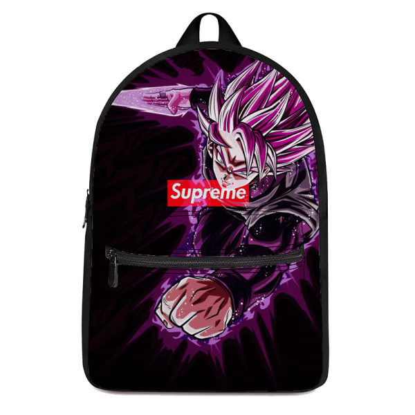 Dragon Ball Goku Black Saiyan Rose Supreme Awesome Backpack - Saiyan Stuff