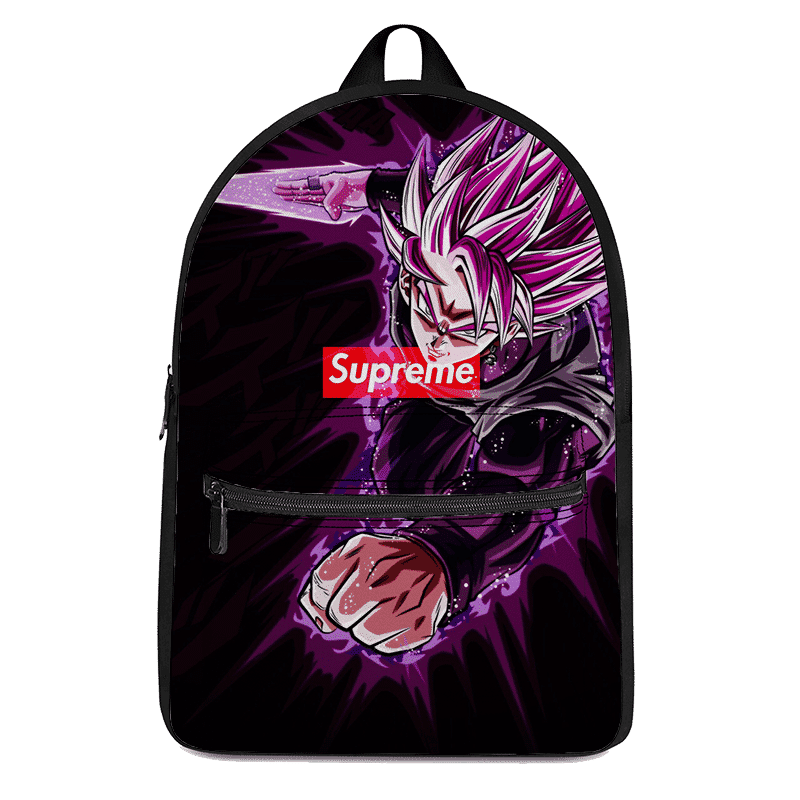 Dragon Ball Backpacks, Z Backpacks - Goku Black Saiyan Rose Supreme Awesome  Backpack SAI0505