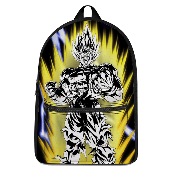Dragon Ball Z Goku SSJ 2 Charging Up Aura Awesome Backpack - Saiyan Stuff