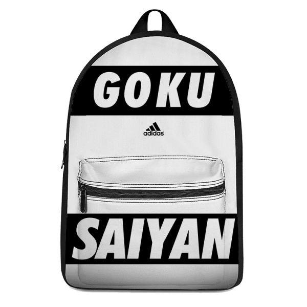 Dragon Ball Super Saiyan Goku Adidas Inspired Cool Backpack - Saiyan Stuff