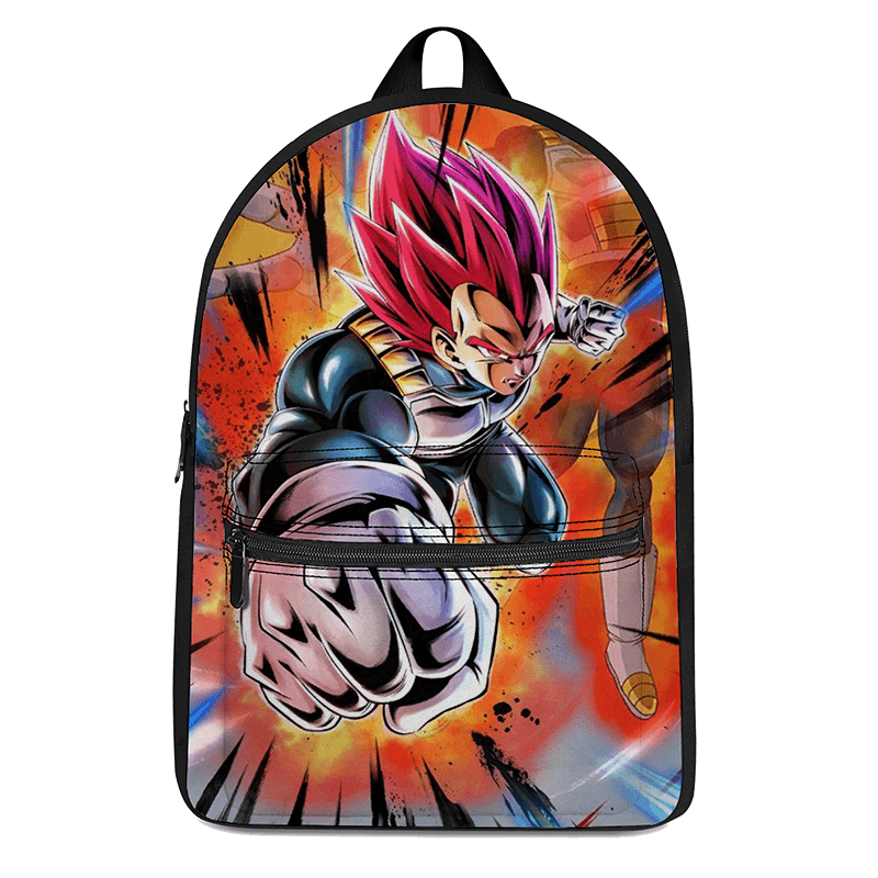 Dragon Ball Backpacks - Legends Son Goku Super Saiyan Blue Canvas Backpack  SAI0505