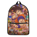 Dragon Ball Z All Characters Goku Family Art Cool Backpack - Saiyan Stuff