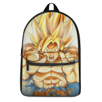 Dragon Ball Z Kakarot SSJ2 Wonderful Art Canvas Backpack - Saiyan Stuff