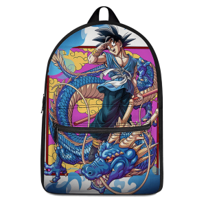 Dragon Ball Z Kakarot With Blue Shenron Awesome Backpack - Saiyan Stuff