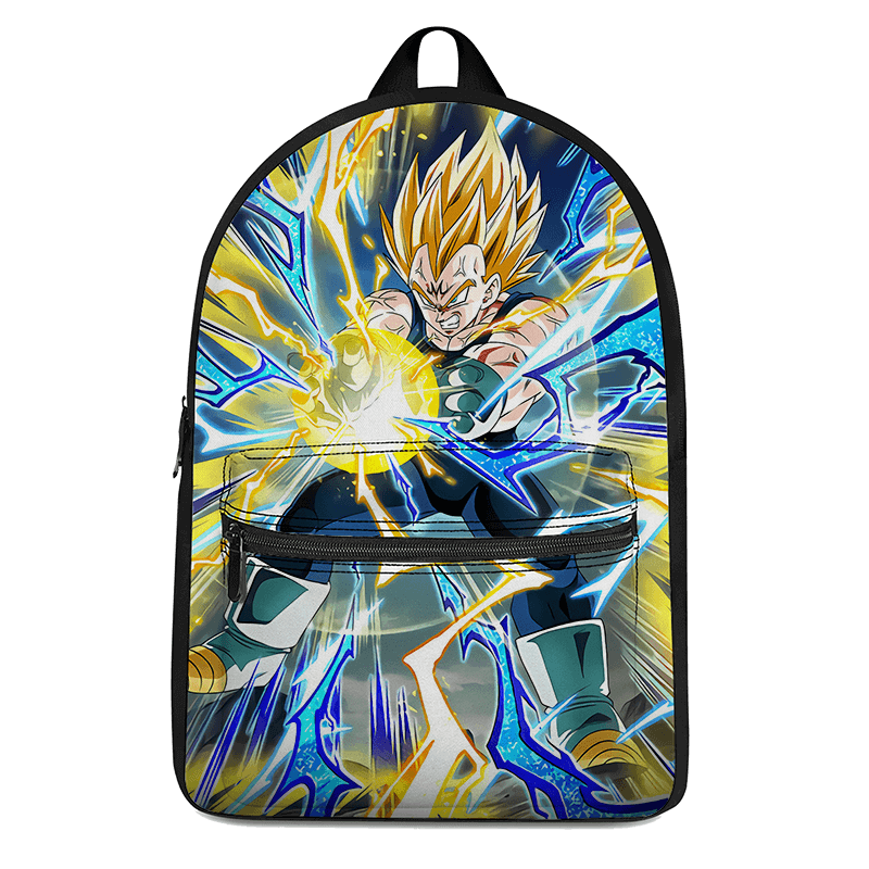 Dragon Ball Backpacks - Legends Son Goku Super Saiyan Blue Canvas Backpack  SAI0505