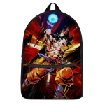 Dragon Ball Z Son Goku Base Form Ball Of Energy Canvas Backpack - Saiyan Stuff