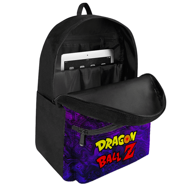 Dragon Ball Z Trippy Universe Goku SSJ3 Awesome Purple Backpack - Saiyan Stuff