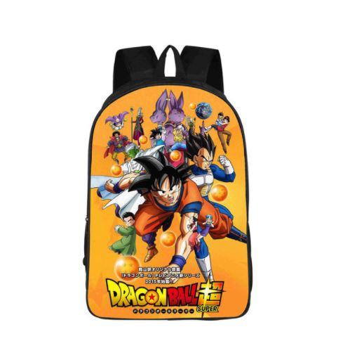 Dragon Ball Super Gods Poster Anime School Backpack Bag