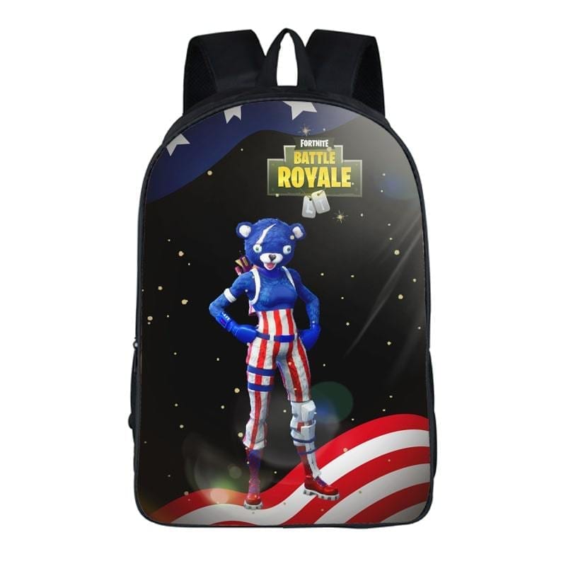Fortnite Battle Royale Fireworks Team Leader Black Backpack - Saiyan Stuff