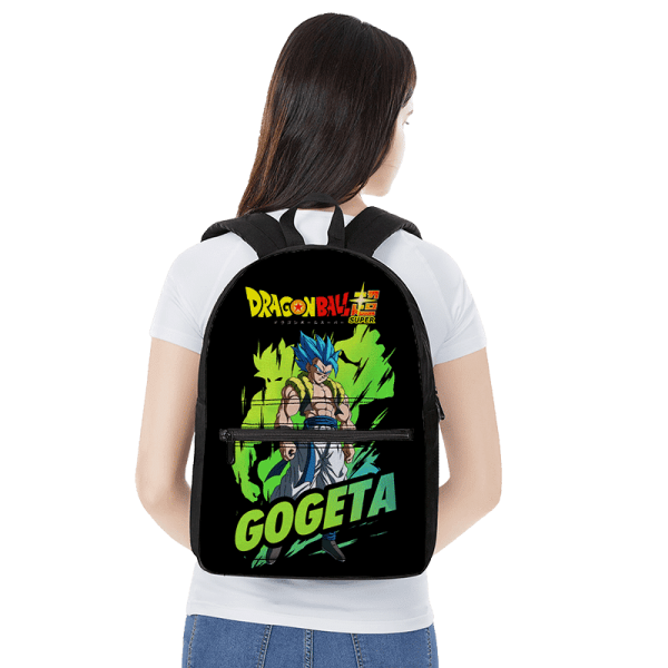 Perfect Saiyan Blue Gogeta Broly Aura Dragon Ball Super Backpack - Saiyan Stuff
