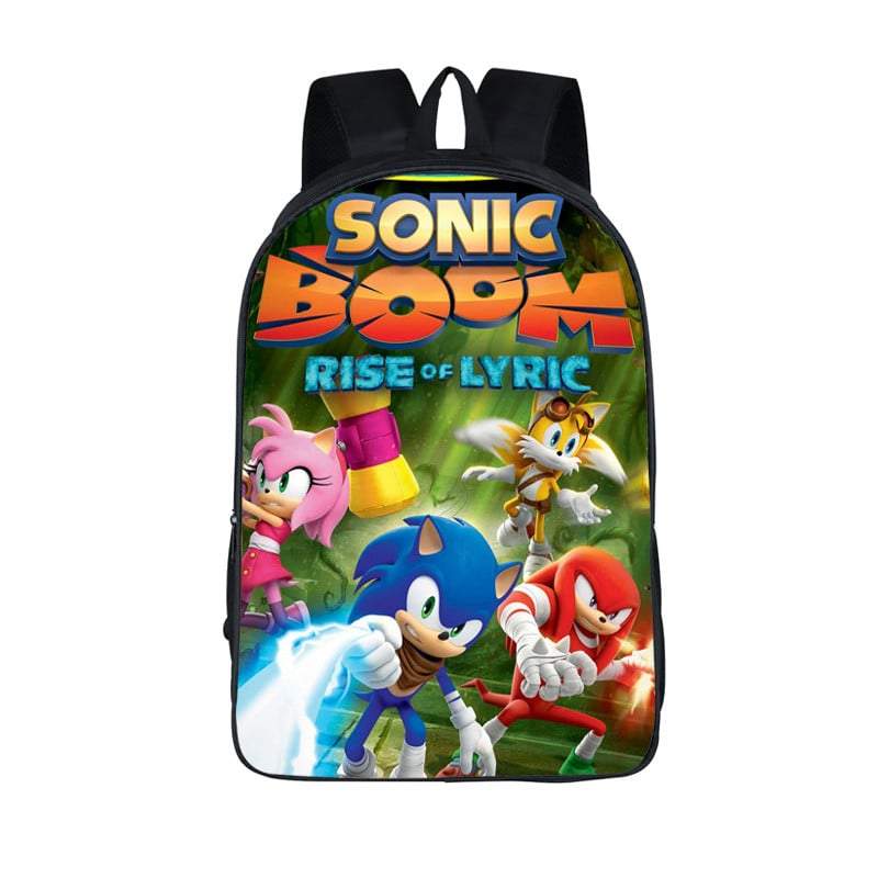 Sonic Boom Rise Of Lyric Tails Knuckles Amy Backpack Bag - Saiyan Stuff