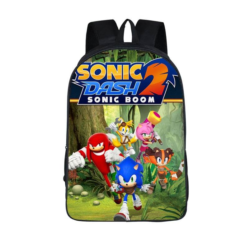 Sonic Dash 2 Sonic Boom Epic 3D Race Backpack Bag - Saiyan Stuff