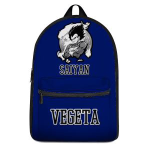 Super Saiyan Vegeta Awesome Dragon Ball Z Blue Backpack - Saiyan Stuff