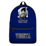 Super Saiyan Vegeta Awesome Dragon Ball Z Blue Backpack - Saiyan Stuff