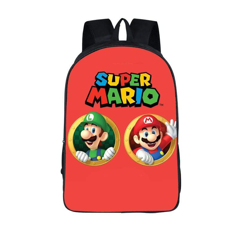 Super Mario Best Brothers Mario Luigi Backpack Bag - Saiyan Stuff