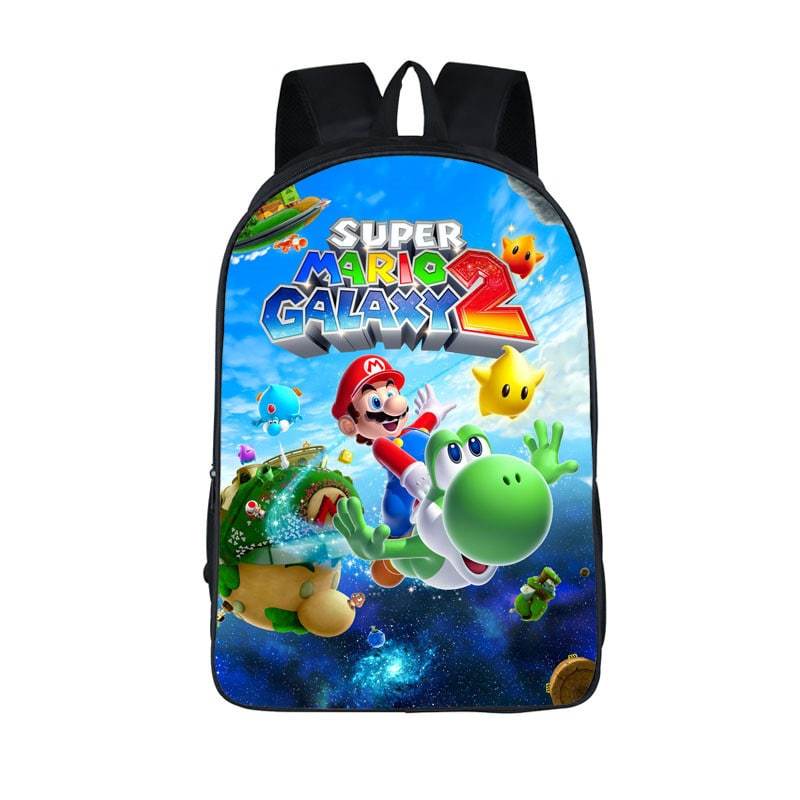 Super Mario Galaxy Dope Gaming Backpack Bag - Saiyan Stuff