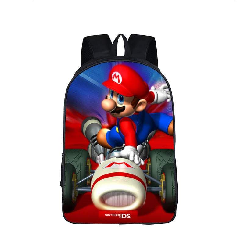 Super Mario Kart Racing Turbo Boost Backpack Bag - Saiyan Stuff