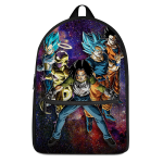 Team Universe 7 Teamwork Dragon Ball Super Galaxy Backpack - Saiyan Stuff