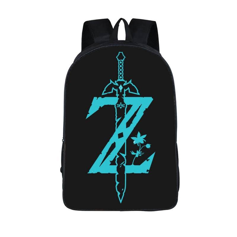 The Legend Of Zelda Breath Of The Wild Glowing Symbol Backpack Bag - Saiyan Stuff