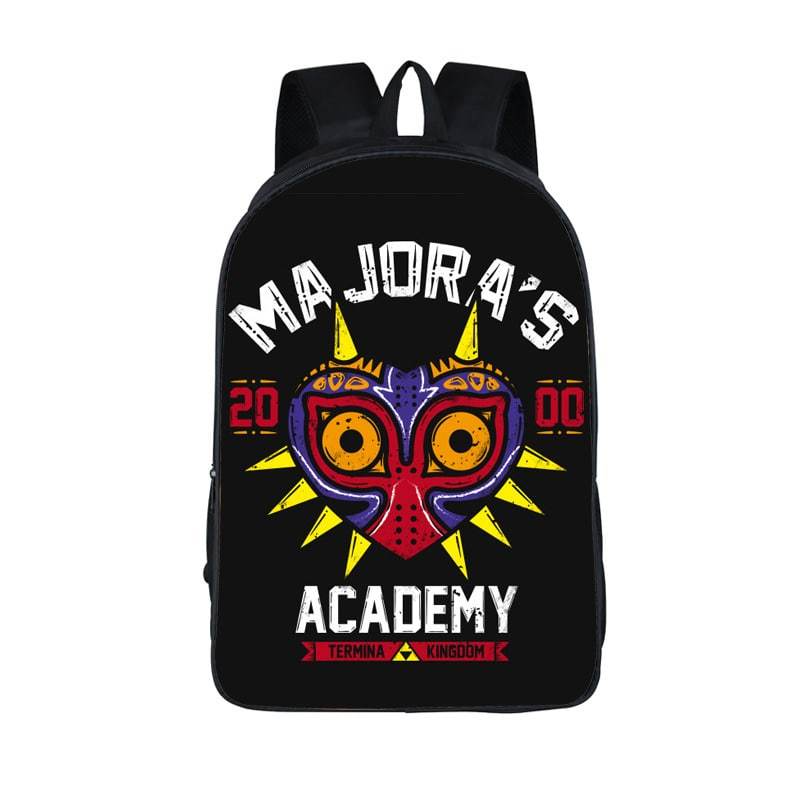 The Legend Of Zelda Majora's Academy Cool Backpack Bag - Saiyan Stuff