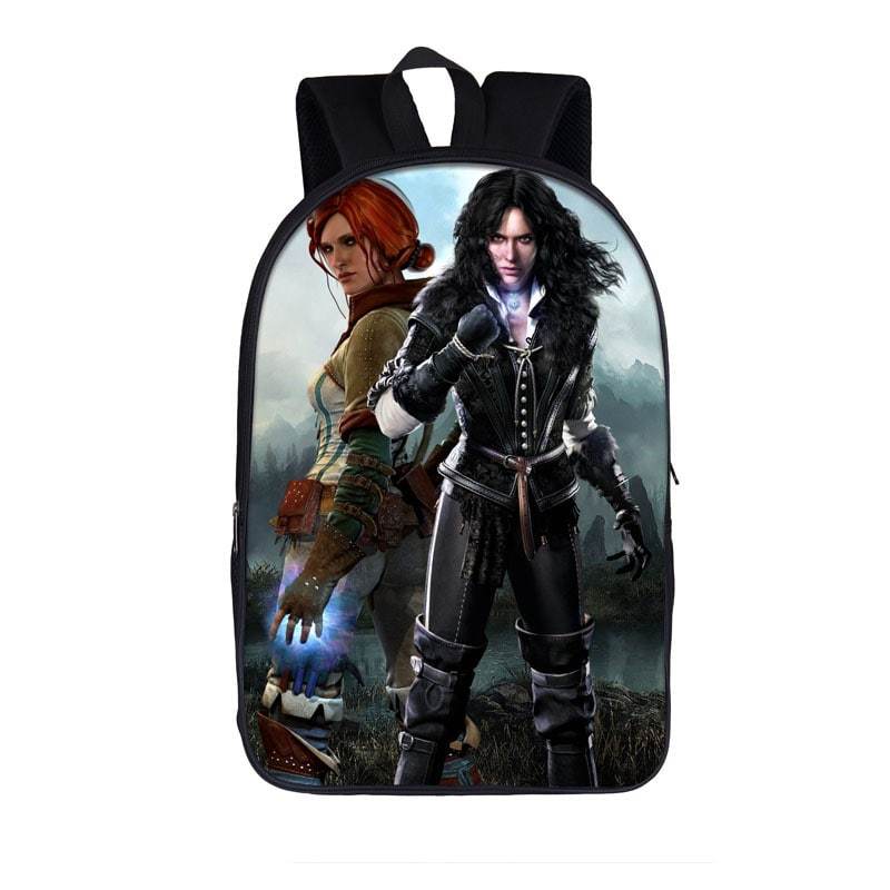 The Witcher 3 Wild Hunt Angry Yennefer And Triss Backpack Bag - Saiyan Stuff