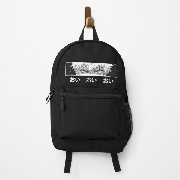 Bakugo 'Oi Oi Oi' BLACK Version Backpack RB0605 product Offical Anime Backpacks Merch