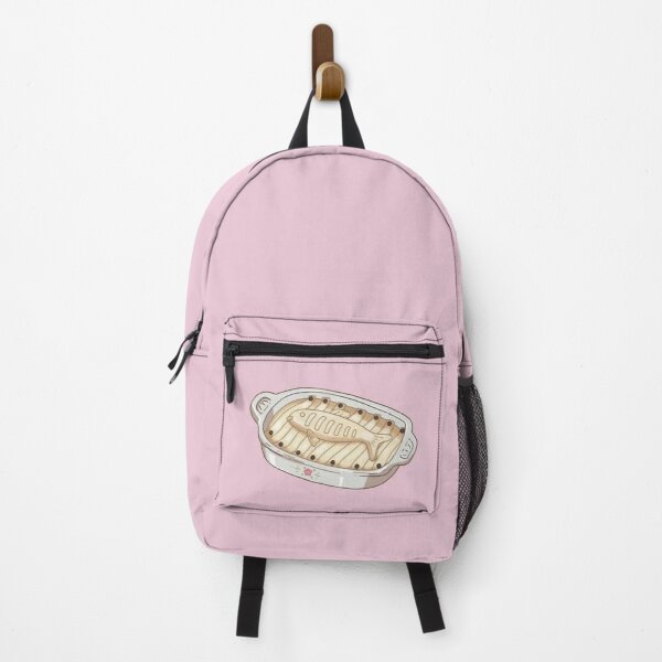 Kiki’s Delivery Service Herring Pie (Pink background) Backpack RB0605 product Offical Anime Backpacks Merch