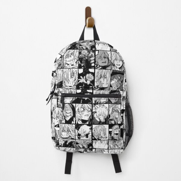 Shigaraki Collage black and white version Backpack RB0605 product Offical Anime Backpacks Merch