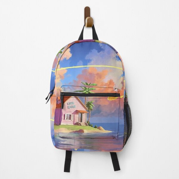 house in the beach Backpack RB0605 product Offical Anime Backpacks Merch