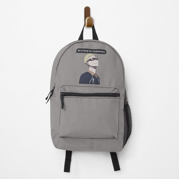Haikyuu Tsukishima Kei Themed Design/ Simp Anime Boy  Backpack RB0605 product Offical Anime Backpacks Merch