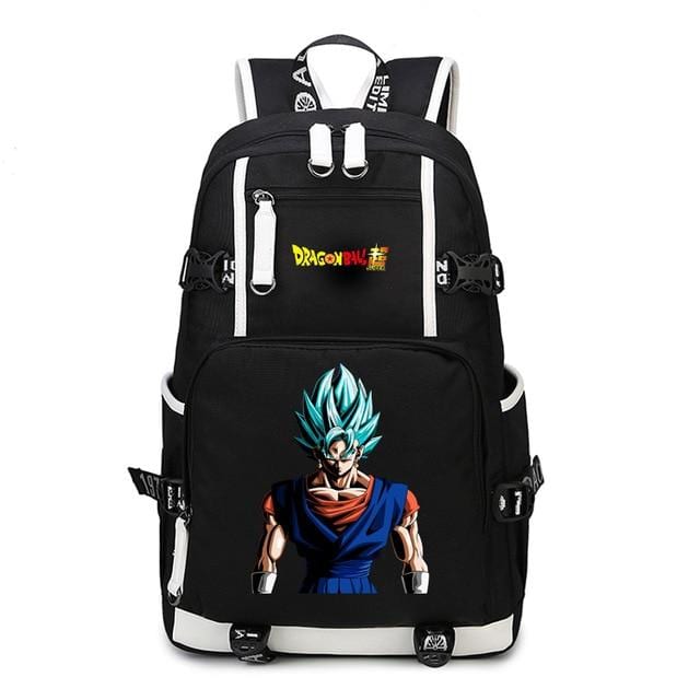 Dragon Ball Super Dangerous Vegito Look Black Backpack