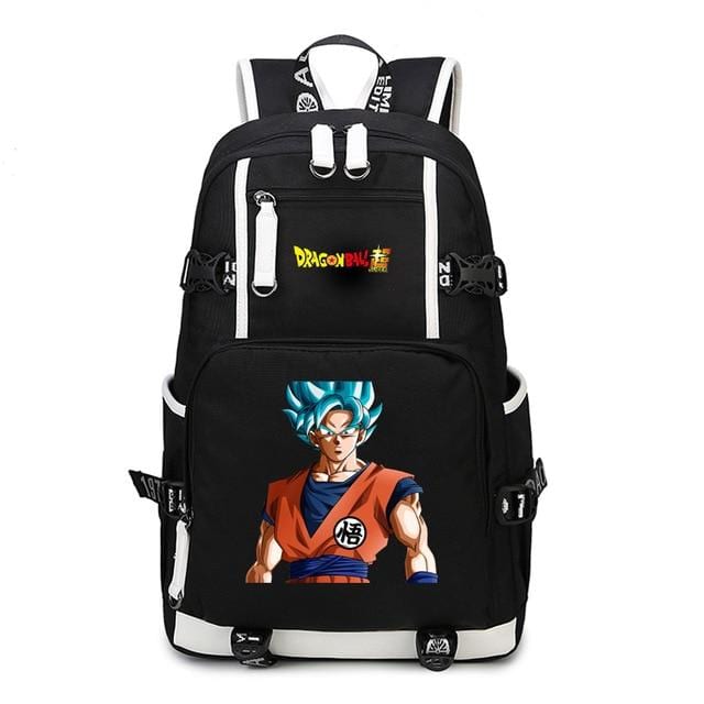 Dragon Ball Super Son Goku Super Saiyan Blue Backpack Bag
