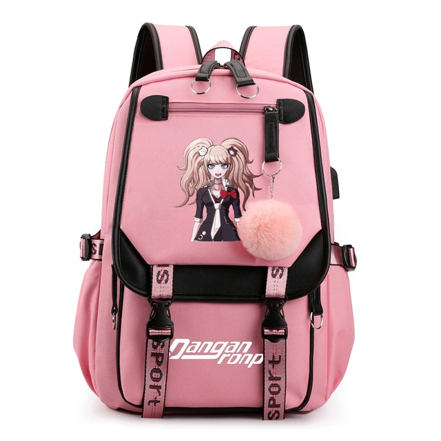 Anime Danganronpa Dangan Ronpa Monokuma Nylon Backpack Large Capacity Student School Bag Mochila Feminina Travel Backpack 1 1.jpg 640x640 1 1 - Anime Backpacks