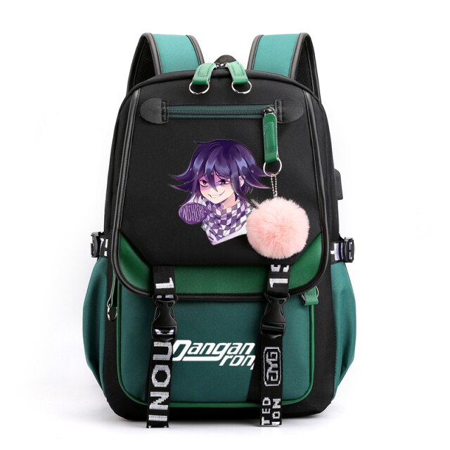 Anime Danganronpa Dangan Ronpa Monokuma Nylon Backpack Large Capacity Student School Bag Mochila Feminina Travel Backpack 14 1.jpg 640x640 14 1 - Anime Backpacks