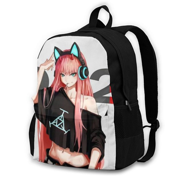 Darling In The Franxx Backpacks Festival Teen Big Backpack Elegant Polyester Bags 13.jpg 640x640 13 - Anime Backpacks