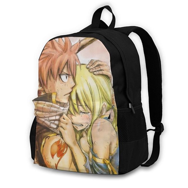 Fairy Tail Backpacks Pattern Fun Polyester Backpack Summer Youth Bags 15.jpg 640x640 15 - Anime Backpacks