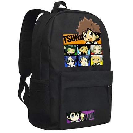 HITMAN REBORN Cosplay Backpack Anime Reborn Oxford School Bag - Anime Backpacks