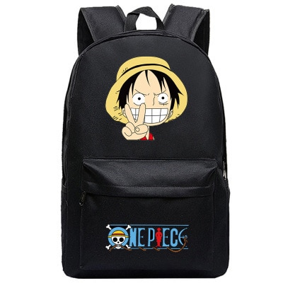 One Piece Backpack Luffy Teenagers Anime Rucksack Canvas Zoro Ace Gear Fourth Schoolbag 4.jpg 640x640 4 - Anime Backpacks