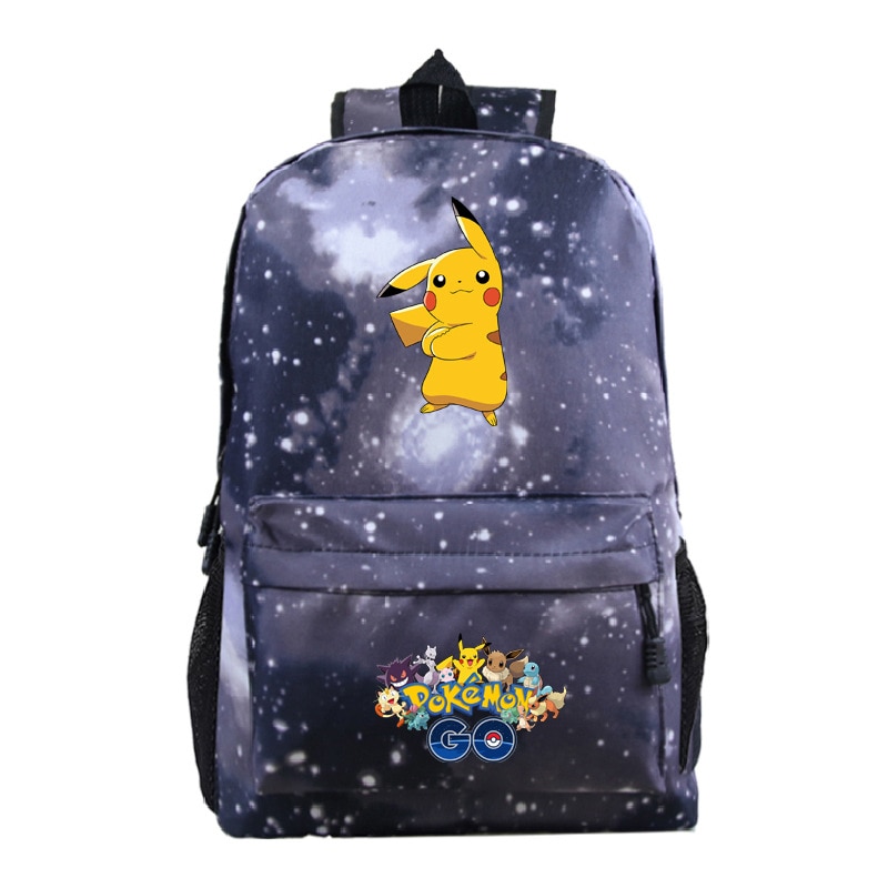 Cartoon Pokemon Backpacks Kids backpack Students School Bags Boys Girls book bag Teens Travel Knapsack Fashion Casual Mochila