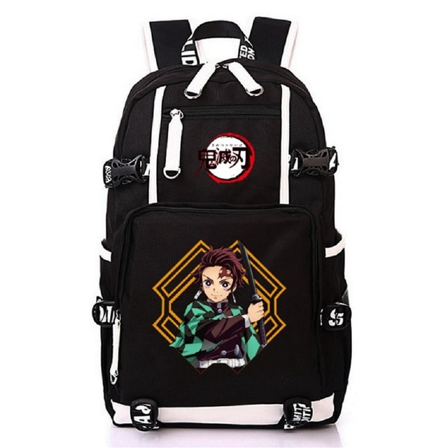 Kimetsu No Yaiba Kawaii Women Backpack Demon Slayer Anime Bookbag Oxford School  Bags Usb Charging Laptop Bagpack Girls Rugzak  Backpacks  AliExpress