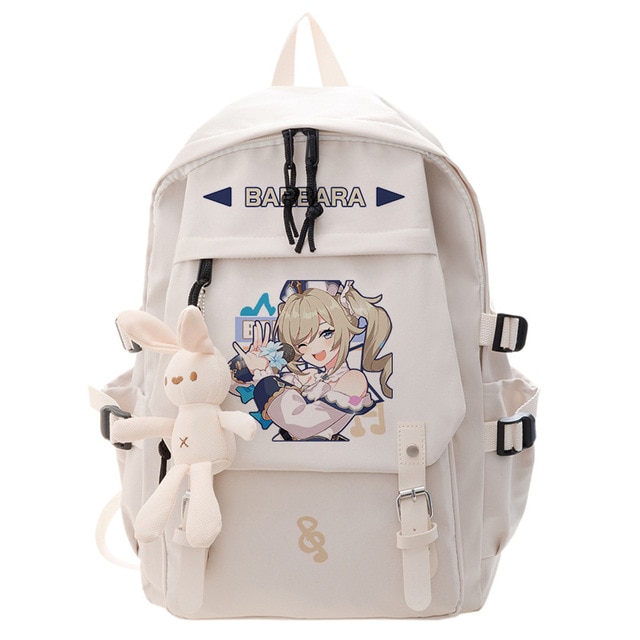 Genshin Impact Anime Cosplay Students School Bag Backpack Klee Cartoon Bookbag Laptop Travel Rucksack Outdoor Boys 11.jpg 640x640 11 - Anime Backpacks