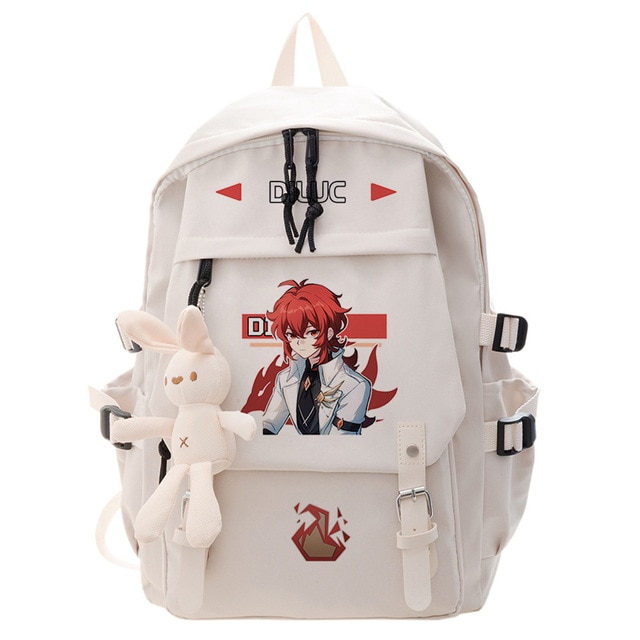 Genshin Impact Anime Cosplay Students School Bag Backpack Klee Cartoon Bookbag Laptop Travel Rucksack Outdoor Boys 4.jpg 640x640 4 - Anime Backpacks
