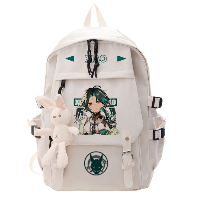 Genshin Impact Anime Cosplay Students School Bag Backpack Klee Cartoon Bookbag Laptop Travel Rucksack Outdoor Boys 6.jpg 640x640 6 - Anime Backpacks